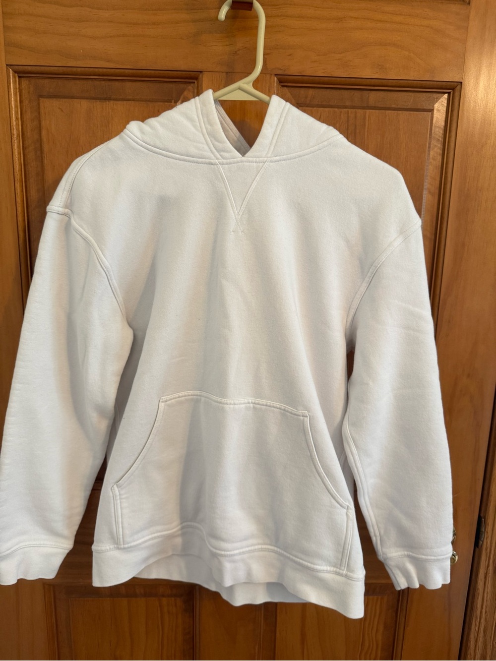 Costco/Kirkland White Hoodie - Size Small - NEVER WORN
